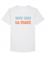 Omu` bun la toate Tricou mânecă scurtă guler larg Bărbat Skater