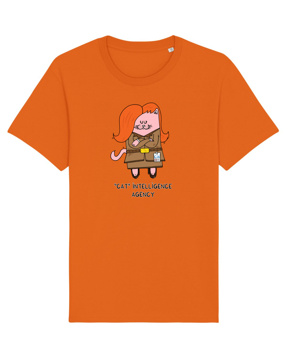 Tricou mânecă scurtă Unisex Rocker Bright Orange