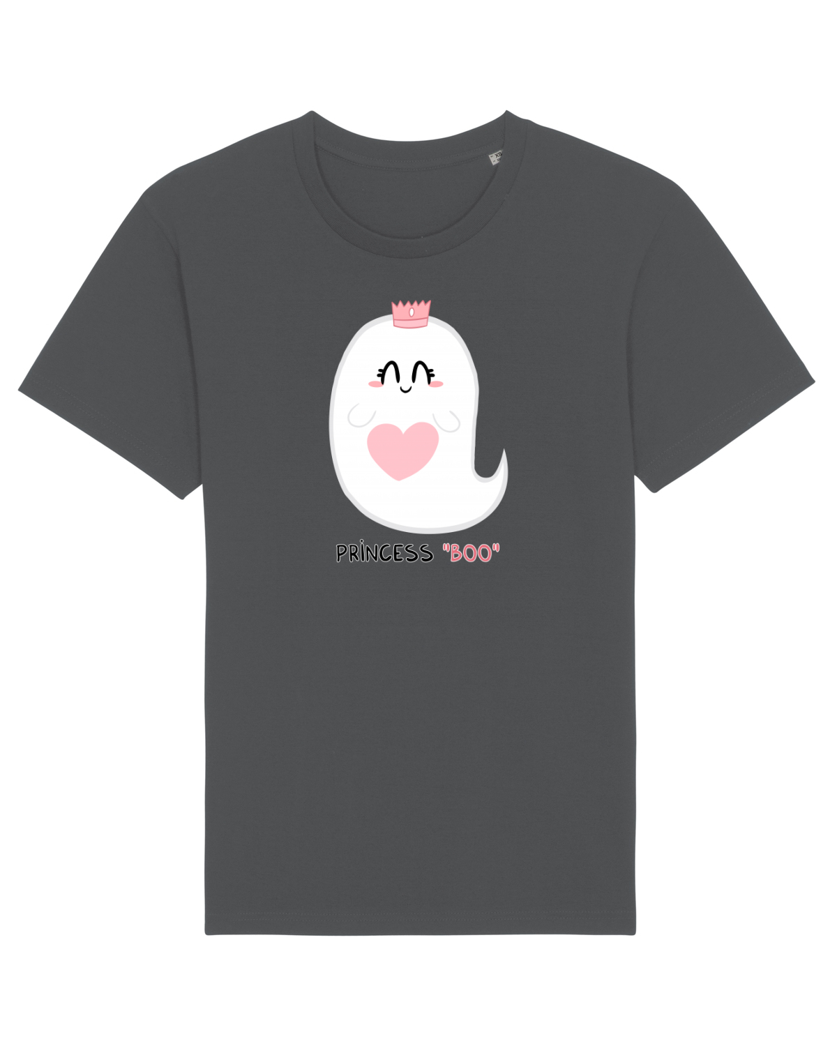 Tricou mânecă scurtă Unisex Rocker Anthracite