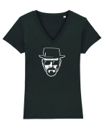 walter white Tricou mânecă scurtă guler V Damă Evoker