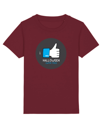 I like Halloween (with you) Burgundy