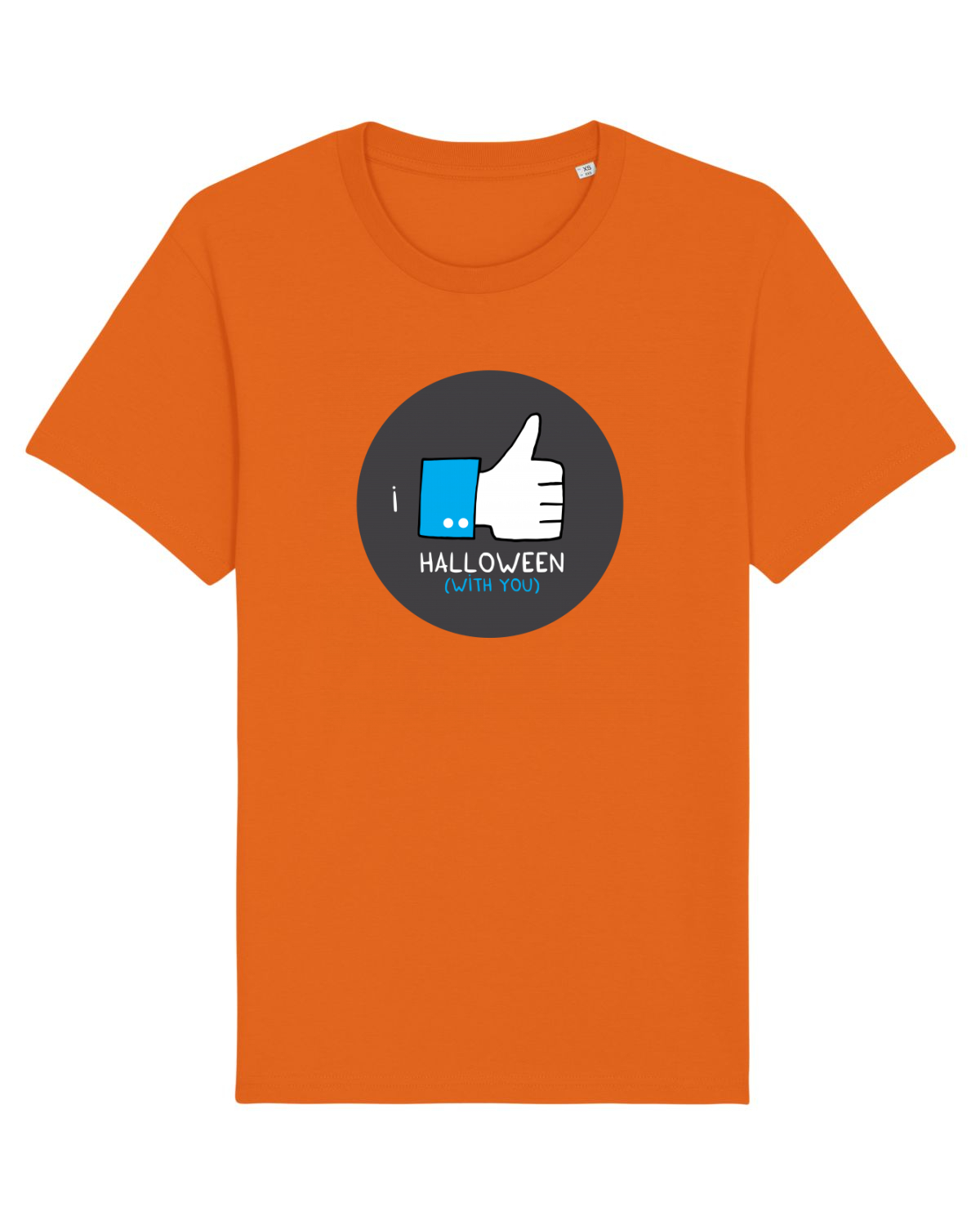Tricou mânecă scurtă Unisex Rocker Bright Orange