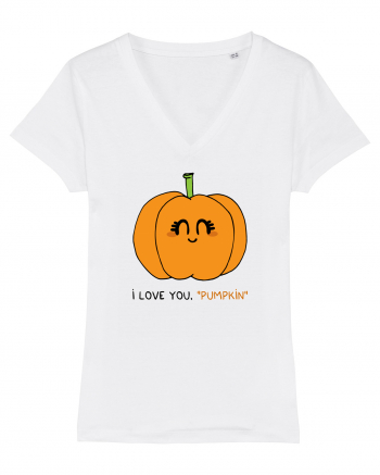 I love you, PUMPKIN White