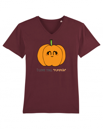 I love you, PUMPKIN Burgundy