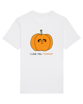 I love you, PUMPKIN White