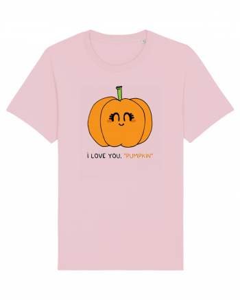 I love you, PUMPKIN Cotton Pink