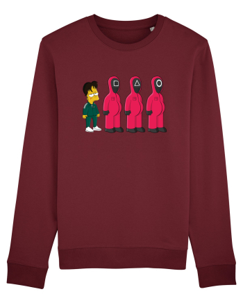 Squid Game 456 Burgundy