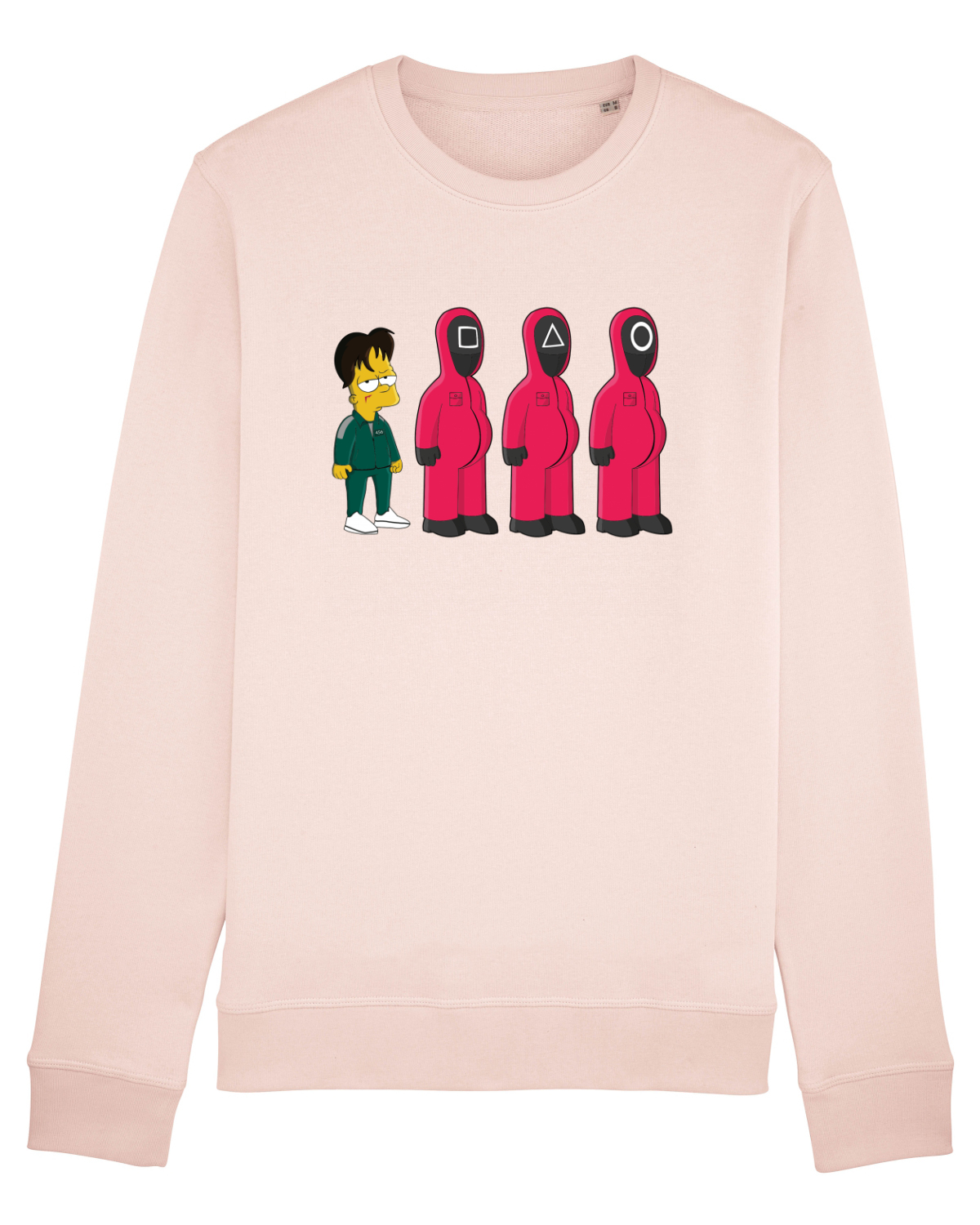 Bluză mânecă lungă Unisex Rise Candy Pink