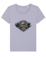 Deus Ex Machina Tricou mânecă scurtă guler larg fitted Damă Expresser