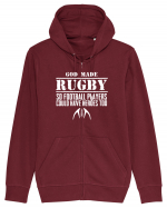 RUGBY Hanorac cu fermoar Unisex Connector