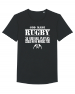 RUGBY Tricou mânecă scurtă guler larg Bărbat Skater