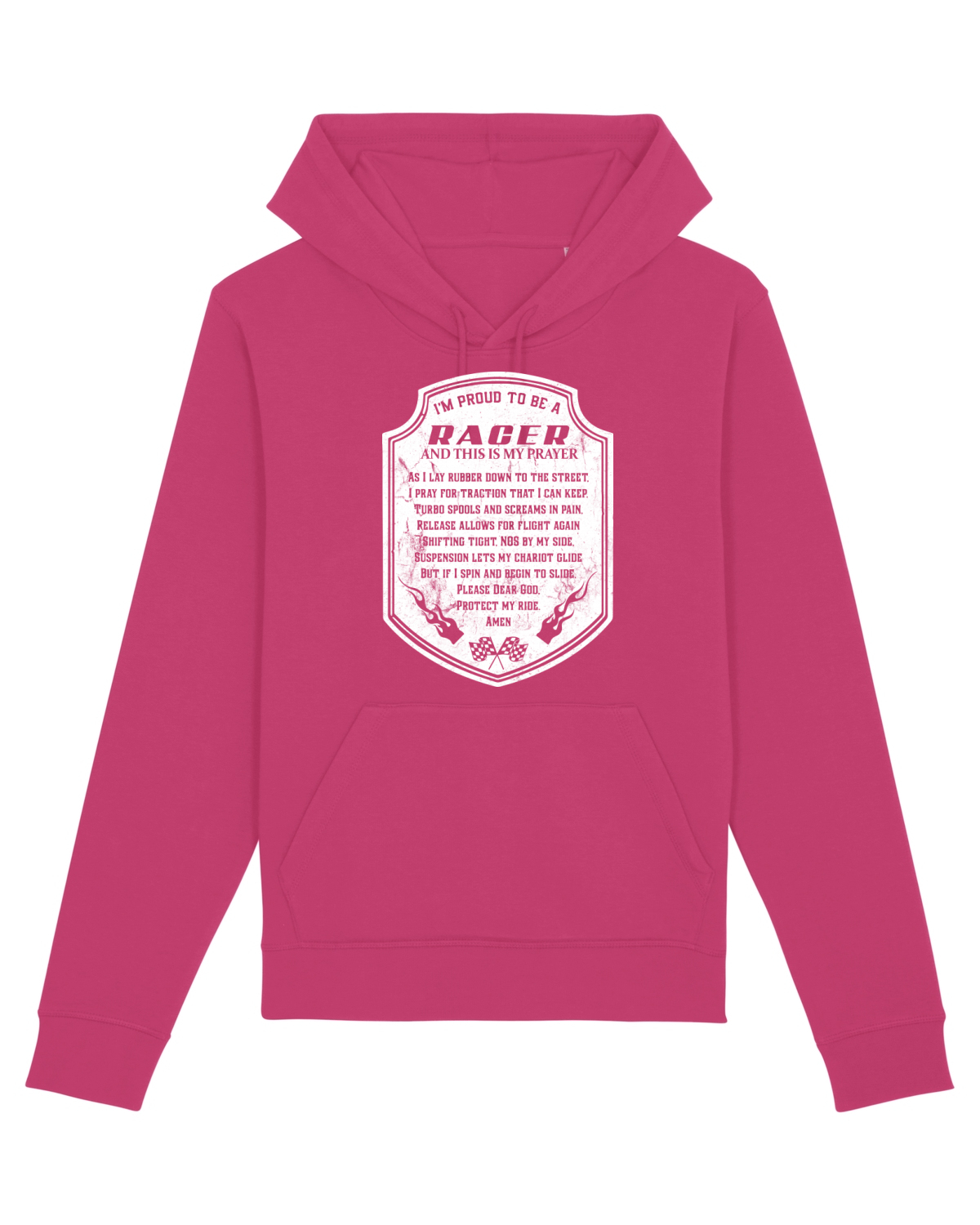 Hanorac Unisex Drummer Raspberry