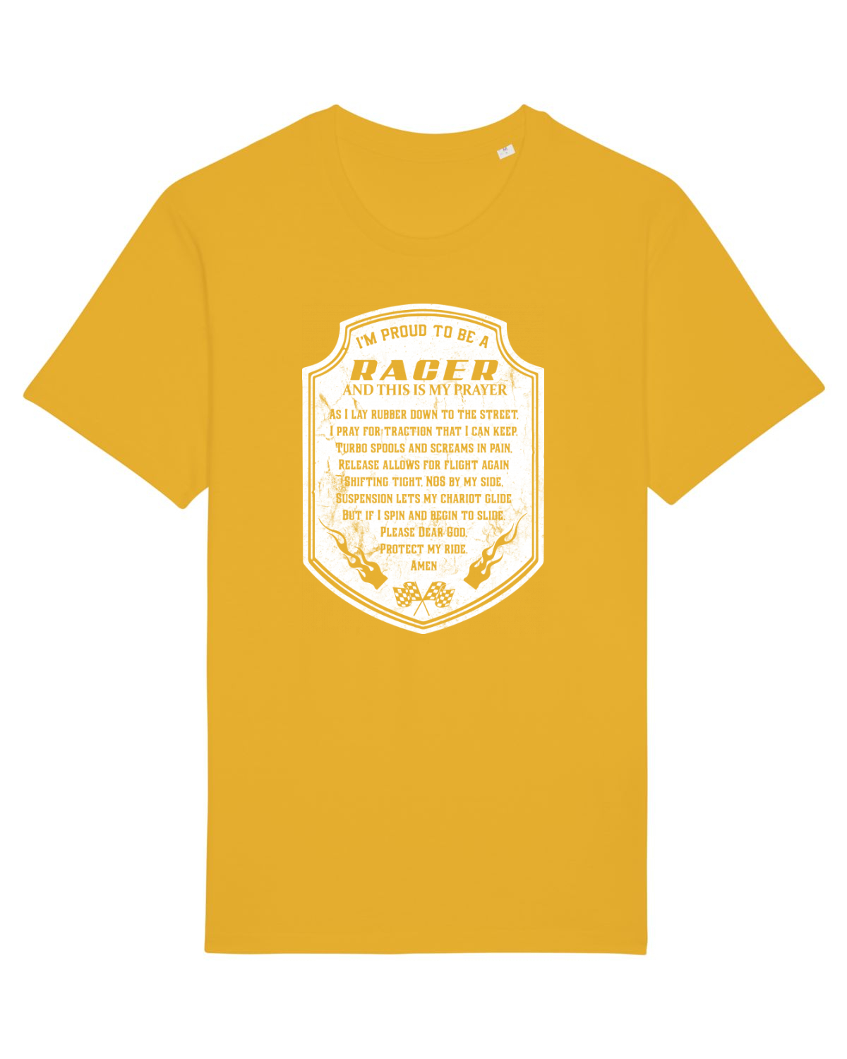 Tricou mânecă scurtă Unisex Rocker Spectra Yellow