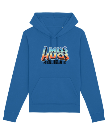 I miss hugs Royal Blue