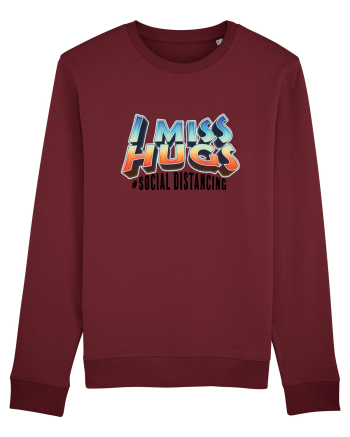 I miss hugs Burgundy