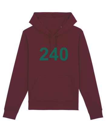 Player 240 Squid Game Burgundy