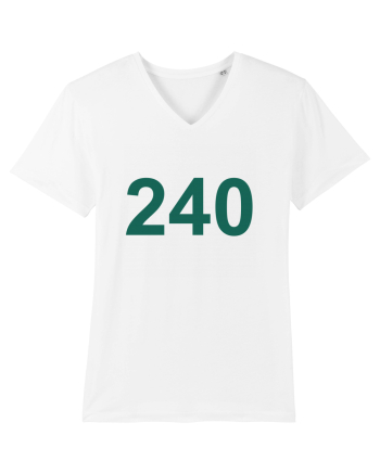 Player 240 Squid Game White