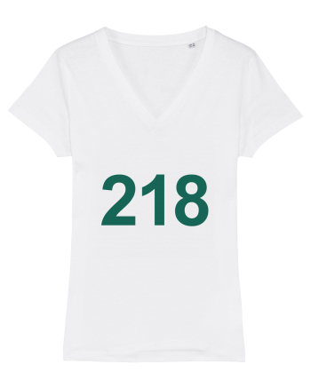 Player 218 Squid Game White