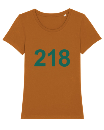Player 218 Squid Game Roasted Orange