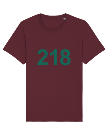 Player 218 Squid Game Burgundy