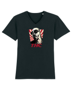 thc Tricou mânecă scurtă guler V Bărbat Presenter