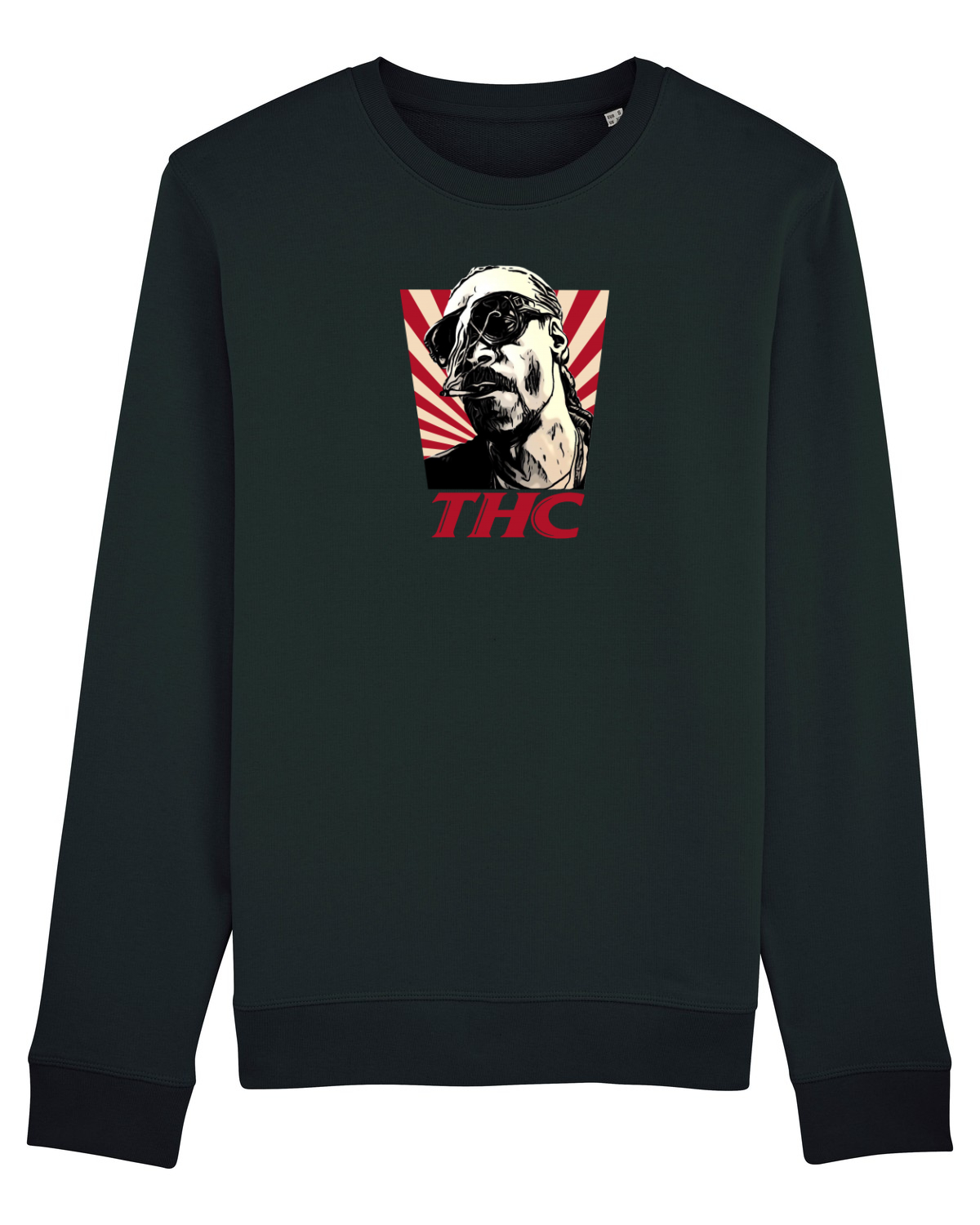 Bluză mânecă lungă Unisex Rise Black