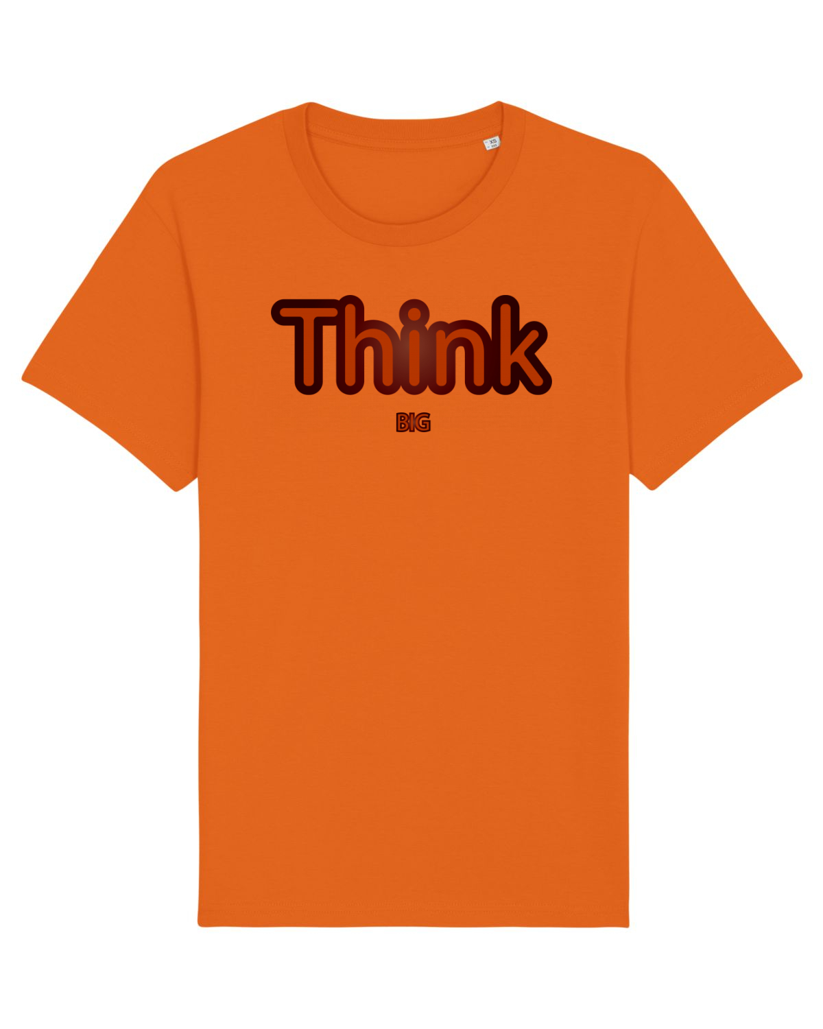 Tricou mânecă scurtă Unisex Rocker Bright Orange