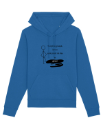 Tu ești o groapa, iar eu sunt prost de dau in gropi  Hanorac Unisex Drummer