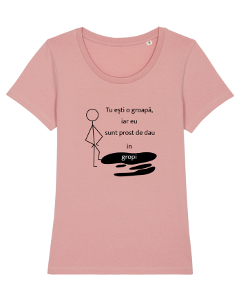 Tu ești o groapa, iar eu sunt prost de dau in gropi  Canyon Pink