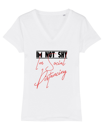 I'm not shy White