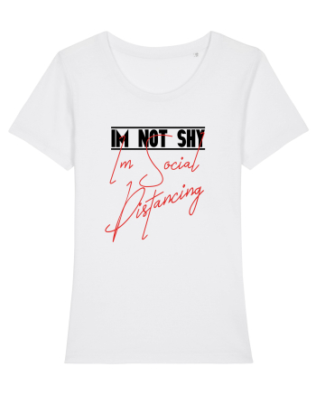 I'm not shy White