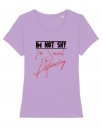 I'm not shy Tricou mânecă scurtă guler larg fitted Damă Expresser