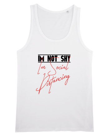 I'm not shy White