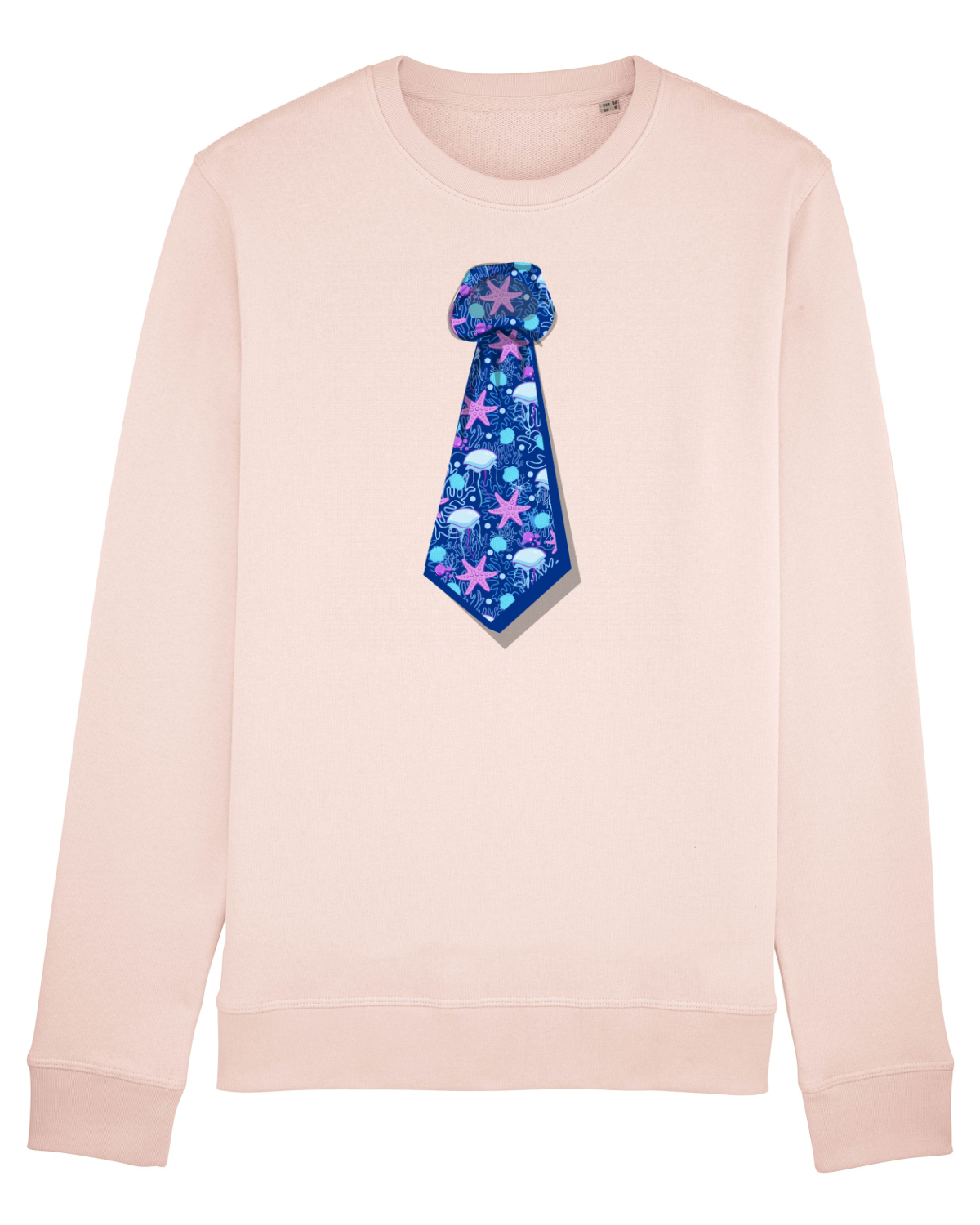 Bluză mânecă lungă Unisex Rise Candy Pink