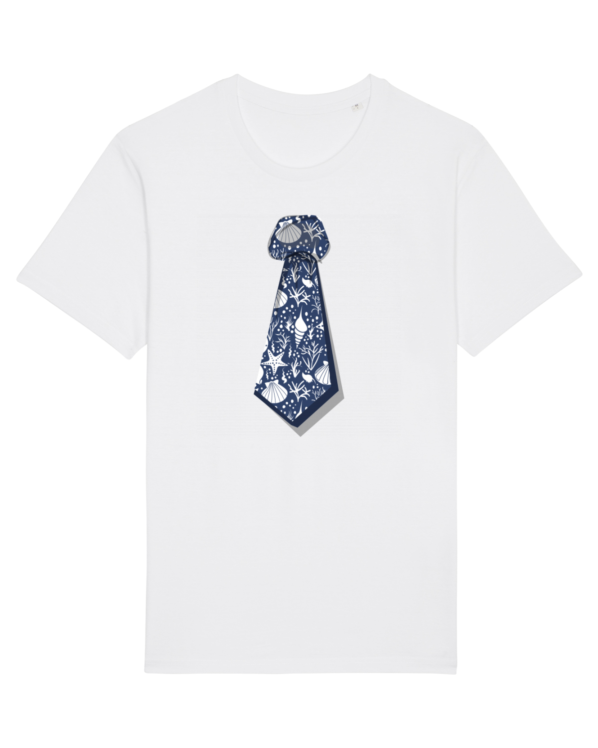 Tricou mânecă scurtă Unisex Rocker White