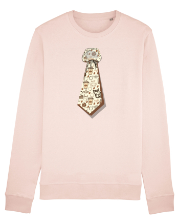 Cravata model cafea Candy Pink