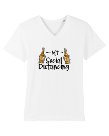 Social Distance Beer White