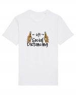 Social Distance Beer Tricou mânecă scurtă Unisex Rocker