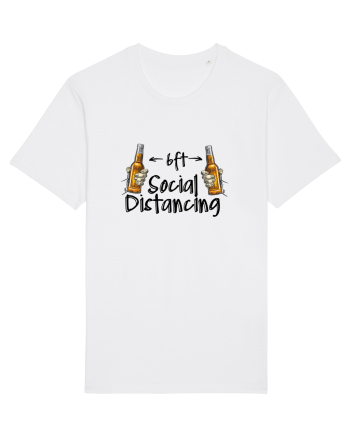 Social Distance Beer White