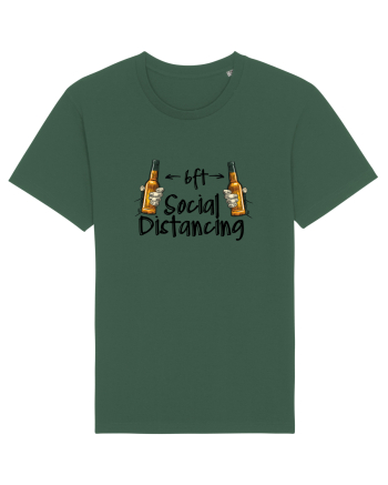 Social Distance Beer Bottle Green