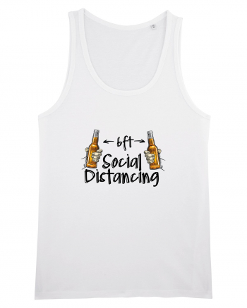 Social Distance Beer White