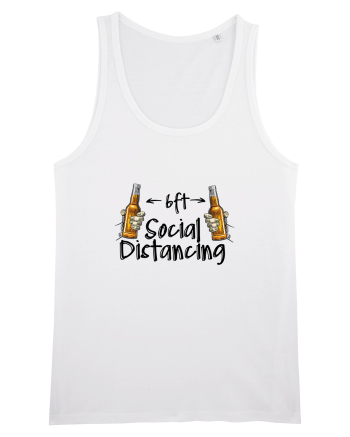 Social Distance Beer White