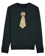 Cravata hieroglife Bluză mânecă lungă Unisex Rise