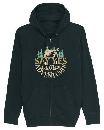 Say yes to new adventures Black