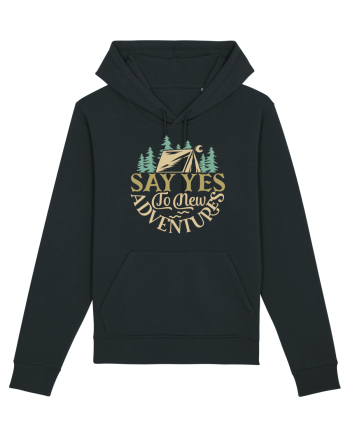 Say yes to new adventures Black