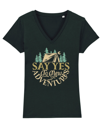 Say yes to new adventures Black