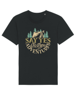 Say yes to new adventures Tricou mânecă scurtă Unisex Rocker