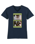 Cats Tricou mânecă scurtă guler V Bărbat Presenter