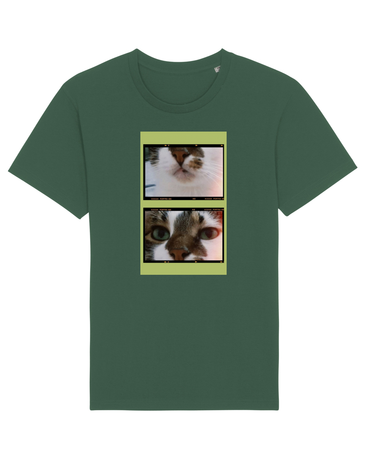 Tricou mânecă scurtă Unisex Rocker Bottle Green