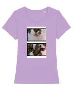 Cats Tricou mânecă scurtă guler larg fitted Damă Expresser